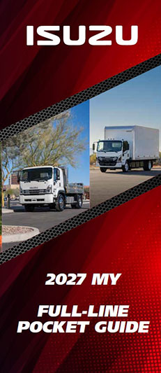 2027 Isuzu Model Line-up Pocket Guide